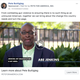 an ad from Pete Buttigieg that says "From combating gun violence to ensuring there is no such thing as an uninsured American, together we can bring about the change this country needs and turn the page."